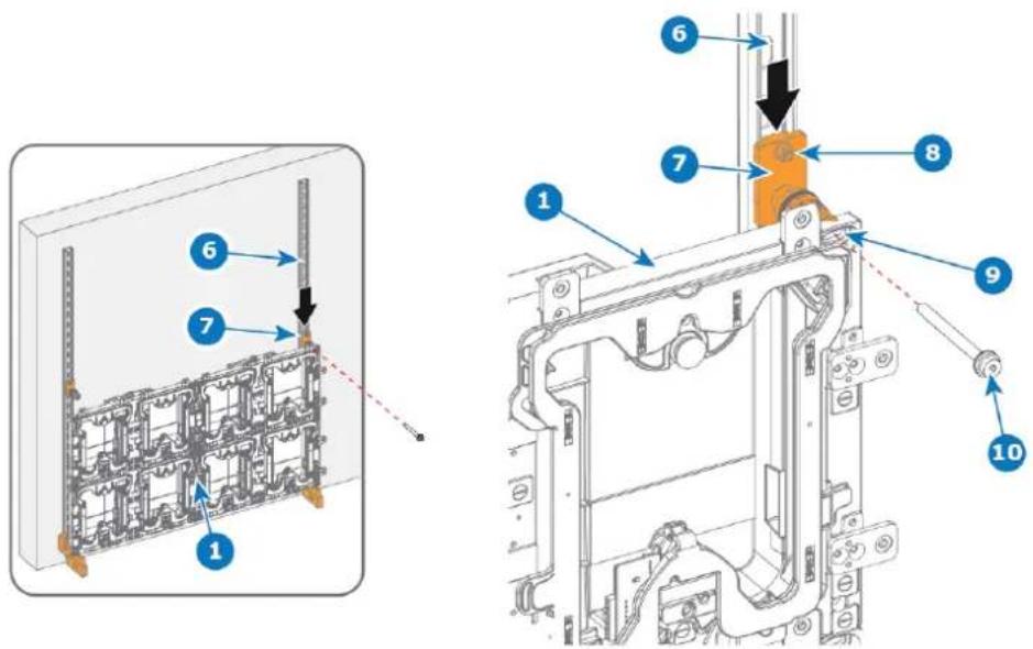 Barco TruePix TP0.9 - Comment installer un assemblage de cadre 2x2 - 4