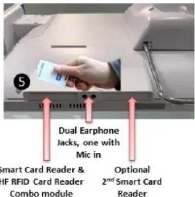 Barco JAO21 - Lecteur combiné SCR et RFID - 1