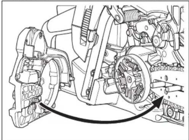 HUSQVARNA 562 XP G Mark II - Geleider en zaagketting monteren - 3