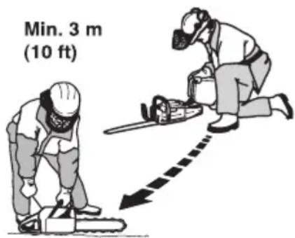 HUSQVARNA 562 XP G Mark II - Sicherer Umgang mit Kraftstoff - 2