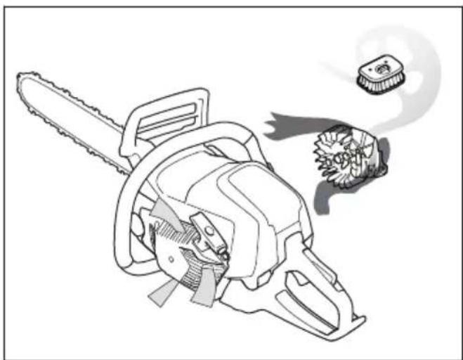 HUSQVARNA 562 XP G Mark II - Système de nettoyage d'air - 1