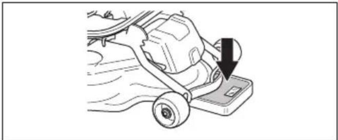 HUSQVARNA R 214T AWD - Bodemdruk van maaidek controleren en aanpassen - 1