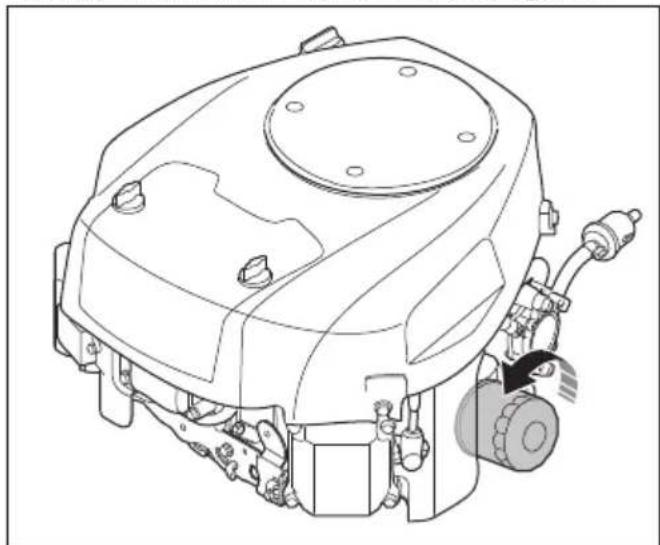 HUSQVARNA R 214T AWD - De motorolie verversen en het oliefilter vervangen - 5