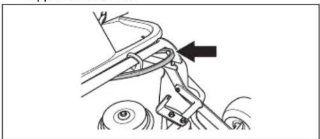 HUSQVARNA R 214T AWD - Pour déposer et fixer le carter de coupe - 5