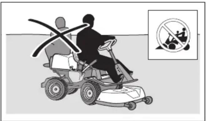 HUSQVARNA R 214T AWD - Allgemeine Sicherheitshinweise - 5