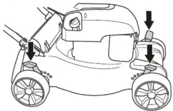 HUSQVARNA LC 351V - Niitmiskõrgus - 2