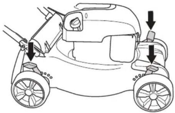HUSQVARNA LC 351V - Wysokość koszenia - 2