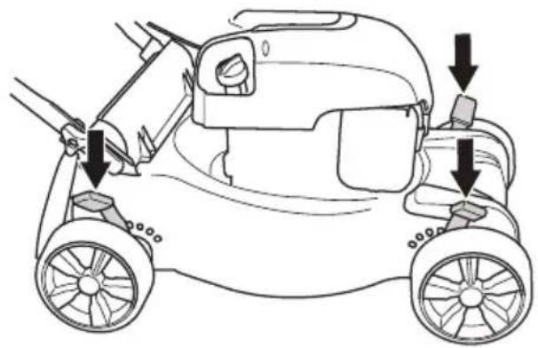 HUSQVARNA LC 351V - Altura de corte - 2