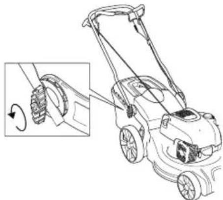 HUSQVARNA LC 351V - Håndtakets høyde - 1
