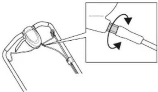 HUSQVARNA LC 351V - Regolazione del filo di frizione - 1
