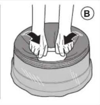 HUSQVARNA DE 110iH - To install a new Longopac bag cassette - 3