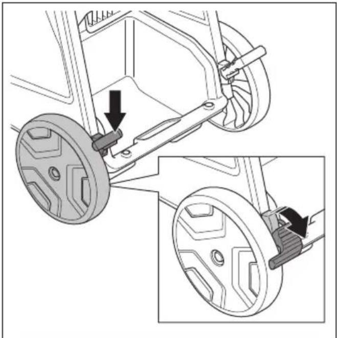 HUSQVARNA DE 110iH - To move the product long distances - 2