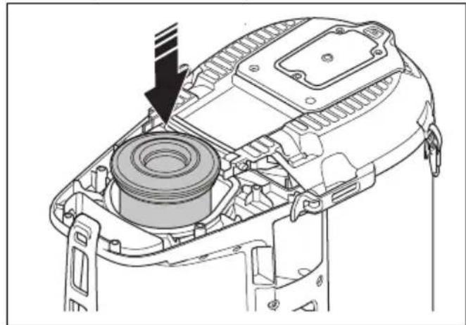 HUSQVARNA DE 110iH - To replace the HEPA filter - 9