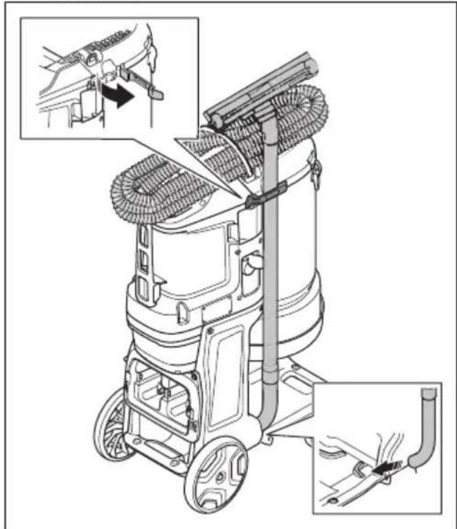 HUSQVARNA DE 110iH - Pour déplacer le produit sur de longues distances - 1