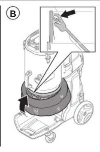 HUSQVARNA DE 110iH - To install a new Longopac bag cassette - 5