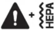 HUSQVARNA DE 110iH - Warnings on the control panel - 3