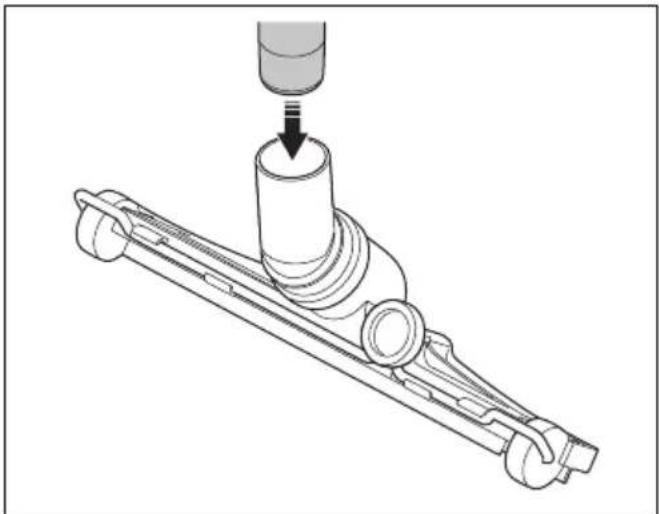HUSQVARNA DE 110iH - To attach and adjust the floor nozzle - 1