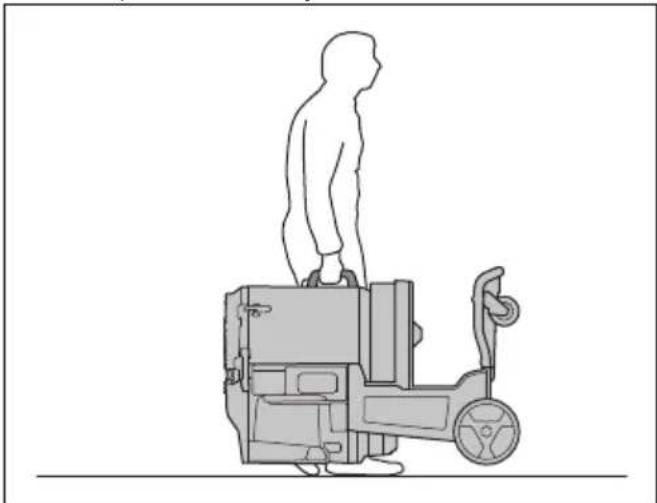 HUSQVARNA DE 110iH - To move the product short distances - 2