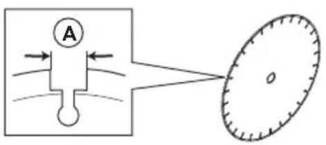 HUSQVARNA K 1 PACE - Het zaagblad slijpen - 5