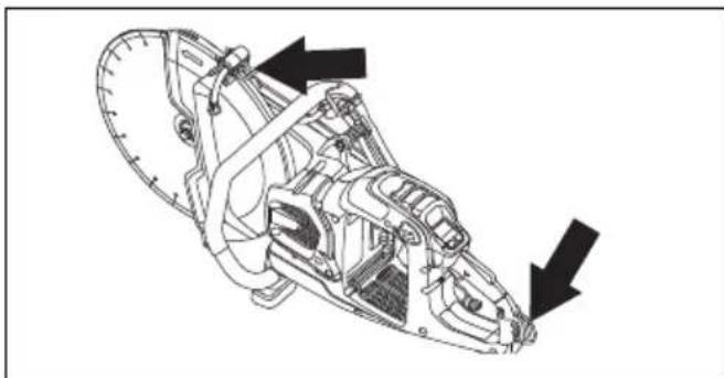 HUSQVARNA K 1 PACE - Strap eyelet (K1 PACE Rescue) - 1