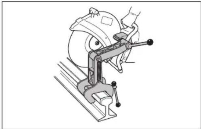 HUSQVARNA K 1 PACE - To use the rail fixture RA 10, RA 10S - 3