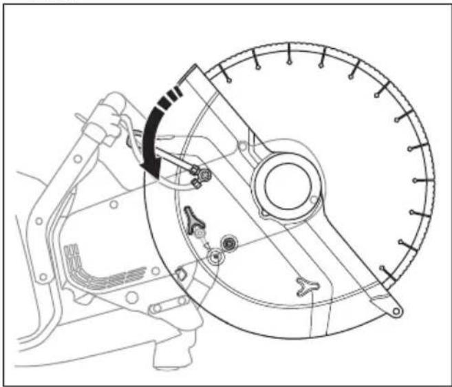 HUSQVARNA K 1 PACE - To set the pipe cutting mode (Only K1 PACE and K1 PACE Rescue) - 4