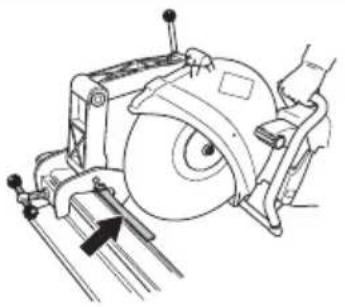 HUSQVARNA K 1 PACE - Préparation du guide de découpe - 1