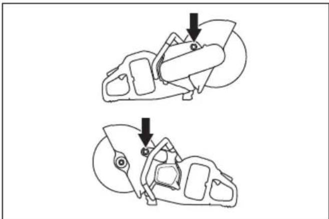HUSQVARNA K 1 PACE - Installation points and rail fixture indicator - 1