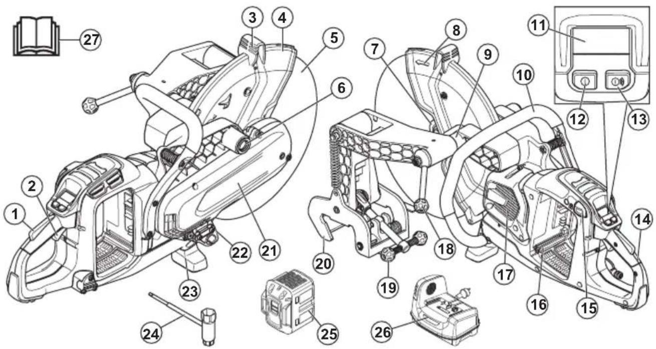HUSQVARNA K 1 PACE - Productoverzicht K1 PACE Rail - 1
