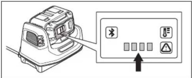 HUSQVARNA K 1 PACE - Connexion de la batterie au chargeur de batterie - 2