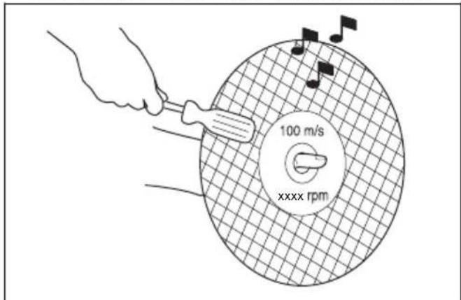 HUSQVARNA K 1 PACE - To examine a bonded abrasive cutting blade - 2
