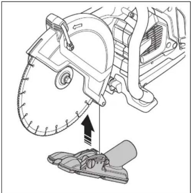 HUSQVARNA K 1 PACE - Vacuum attachment ( K1 PACE, K1 PACE Rescue) - 1