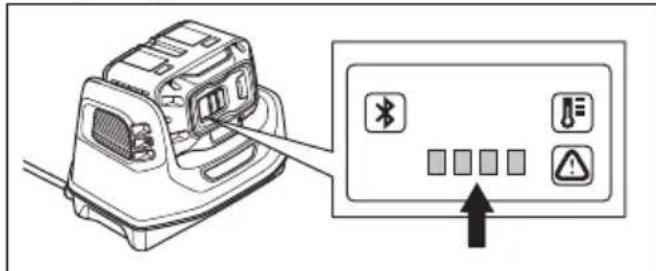 HUSQVARNA K 1 PACE - To connect the battery to the battery charger - 2