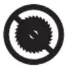 HUSQVARNA K 1 PACE - Symbols on the product - 8