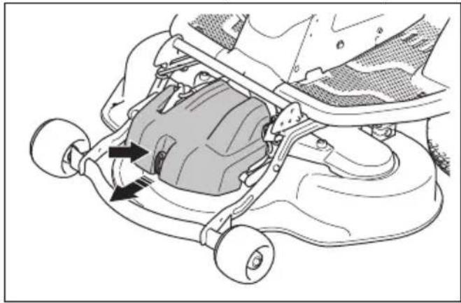 HUSQVARNA R 200iX AWD - Pour retirer les capots - 4
