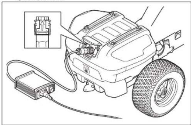 HUSQVARNA R 200iX AWD - De accu opladen - 8