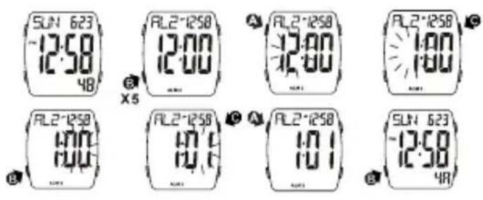 ICE Watch Digit Boliday - SETTING ALARM 2 - 1