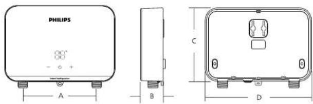 PHILIPS AquaShield AWH2303 - 外观结构 - 4