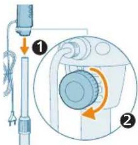 PHILIPS ACP610 - Installation du ventilateur - 3