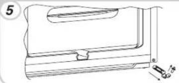 ROSIERES RBC 3380 A - WECHSEL DES TÜRANSCHLAGS - 5