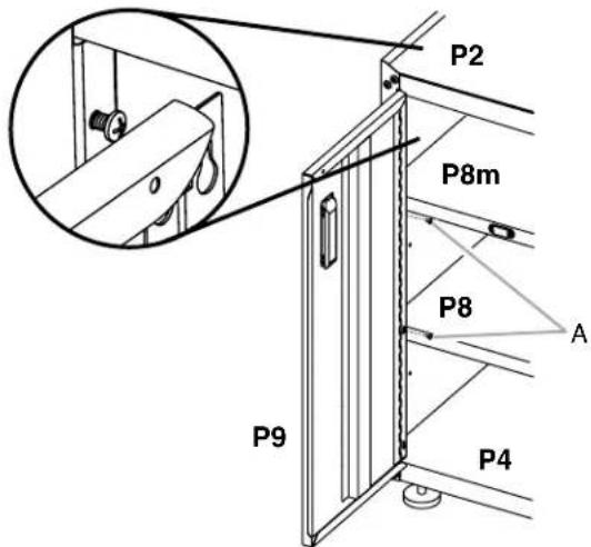 Gladiator GAGB28FDYG - Install Doors - 2
