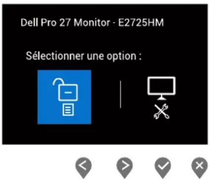 DELL Pro 27 Monitor E2725HM - Diagnostic intégré - 3