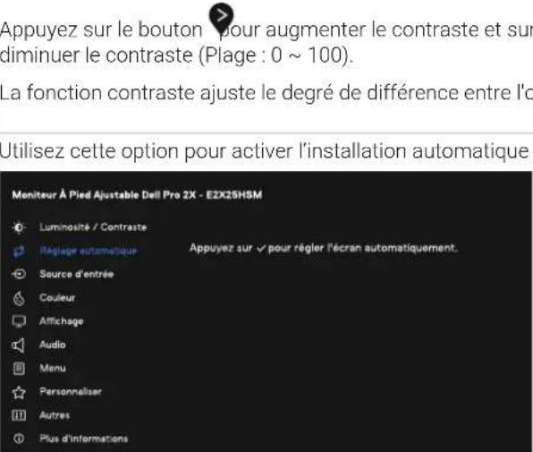 DELL Pro 24 Plus E2425HSM - Accès au menu OSD - 3
