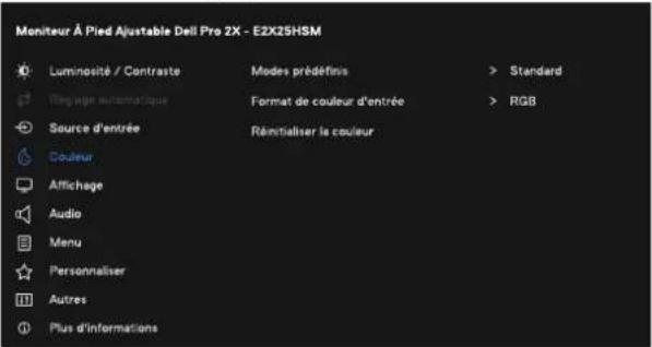 DELL Pro 24 Plus E2425HSM - Accès au menu OSD - 6