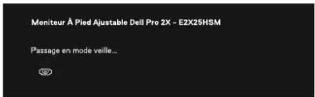 DELL Pro 22 E2225HSM - Messages d'avertissement OSD - 4