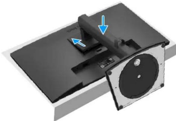 DELL Pro 22 E2225HSM - Connexion du support - 2