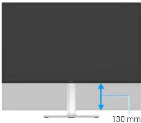 DELL 27 Plus 4K S2725QS - Réglage de la hauteur - 1