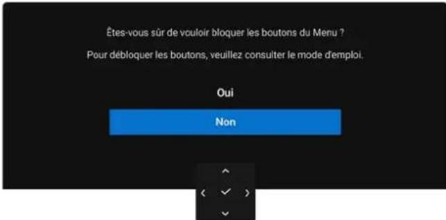 DELL 27 Plus 4K S2725QS - Messages d'ajretissement OSD - 5