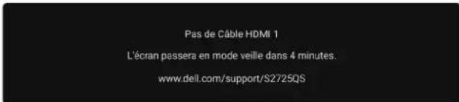 DELL 27 Plus 4K S2725QS - Messages d'ajretissement OSD - 8