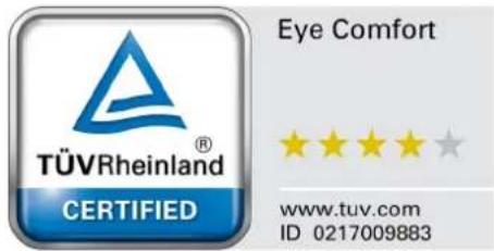 DELL 27 Plus 4K S2725QS - A propos de TUV Rheinland Eye Comfort 3.0 - 1